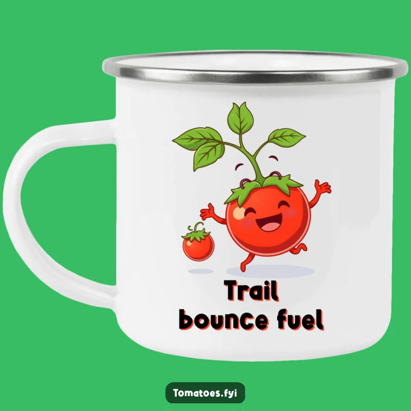 Funny Tomato Parent Camping Mug: Hilarious Outdoor Gift for Dads and Moms Bouncing Baby Taters!
