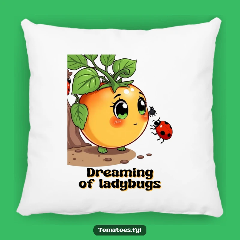 Funny Curious Tomato Pillow: Cozy Comfort, Hilarious Decor Gift!