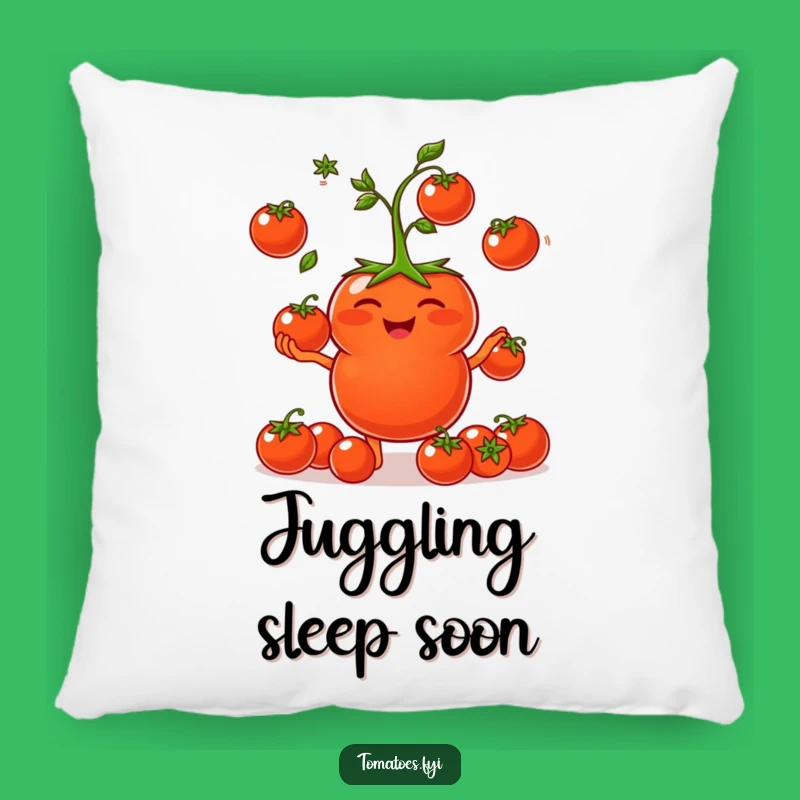 Funny Giggling Tomato Pillow - Soft Cherry Tomato Juggling Comfort Funny Gift