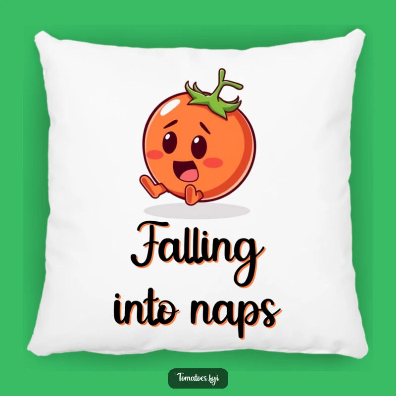 Funny Surprised Tomato Pillow: Cozy Comfort, Hilarious Decor Gift!