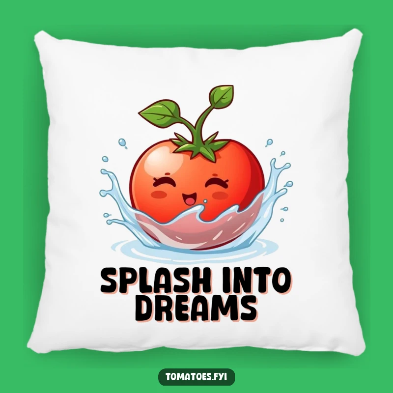 Funny Tomato Pillow: Splashing Comfort, A Perfect Funny Gift!
