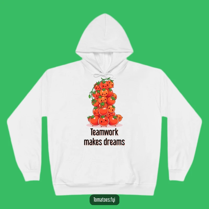 Cozy Funny Tomato Tower Hoodie: Warm & Hilarious DIY Gift
