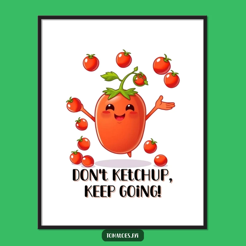 Free Printable Wall Art: Juggling Tomato's Humorous Art for Your DIY Decor