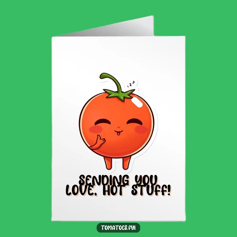Kissing Tomato Free Printable Birthday Card: Love and Laughs, DIY Gift!