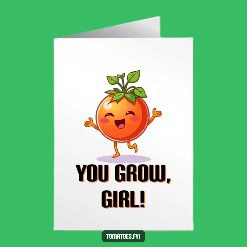Congrats Tomato Jig Card: Free Printable Celebration for a Hilarious Downloadable Gift!