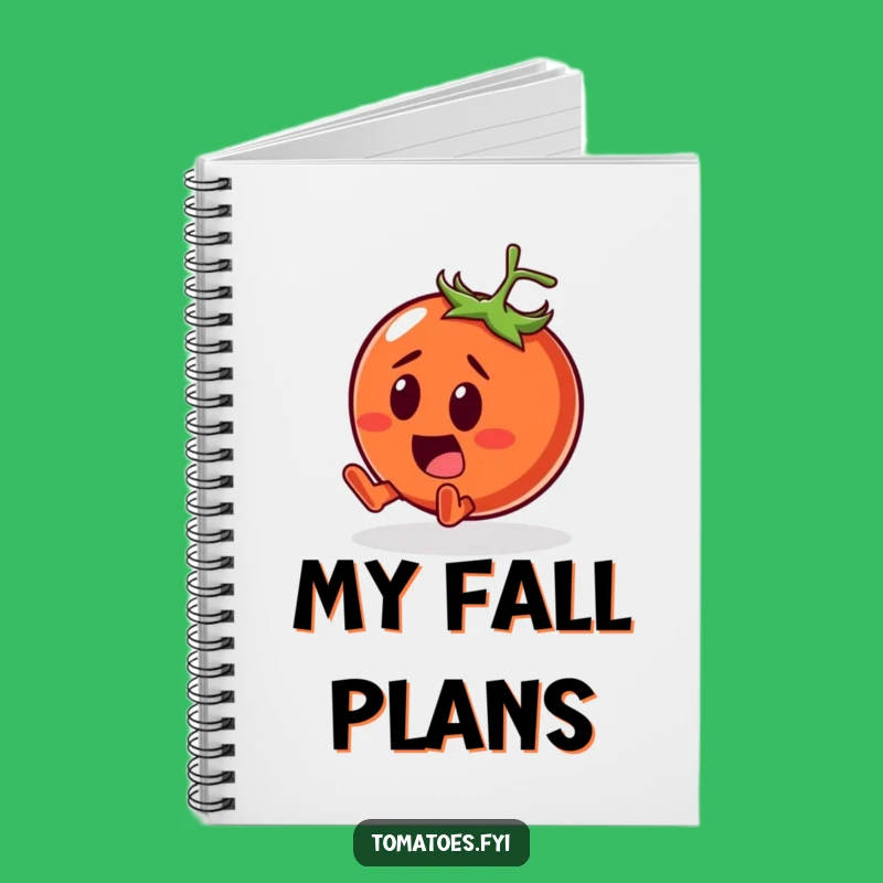 Funny Surprised Tomato Notebook: Comedic Journal, Unique Gift!