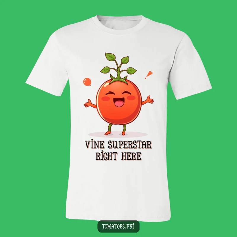 Funny Giggling Tomato T-Shirt, Hilarious Vegetable Lover Tee and a Perfect Funny Gift