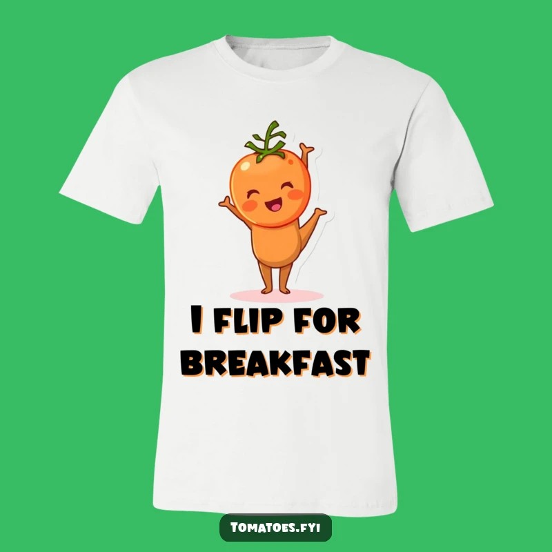 Funny Tomato Handstand T-Shirt: Hilarious Vegetable Workout Apparel Gift