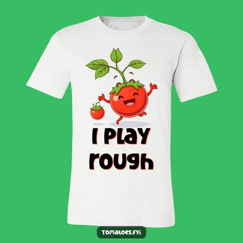 Funny Tomato Parent Tee: Hilarious T-Shirt for Dads and Moms Bouncing Baby Taters!