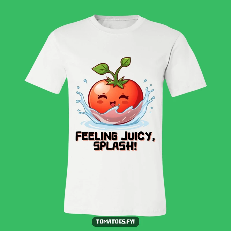 Funny Tomato T-Shirt: Splashing Fun Character, The Perfect Gift!