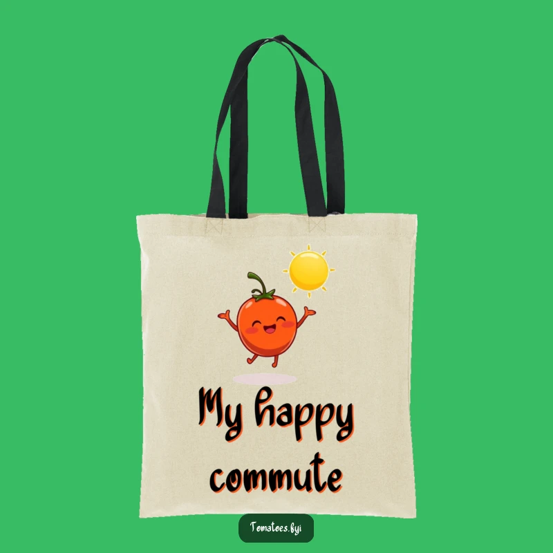 Funny Dancing Tomato Tote Bag - Carry Your Sunshine and Humor Gift